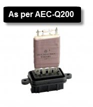 Ceramic type resistors for HVAC application.